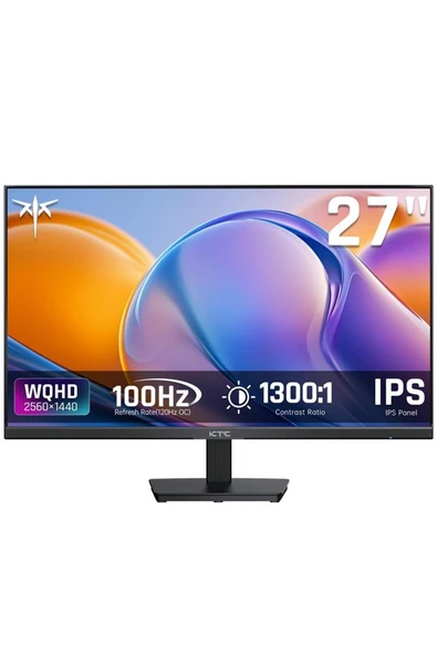 KTC 27" H27D9 QHD IPS 120hz 5ms Monitör ürün görseli 1