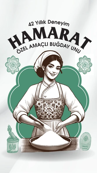 Hamarat Özel Amaçlı Buğday Unu 5kg - Resim 2