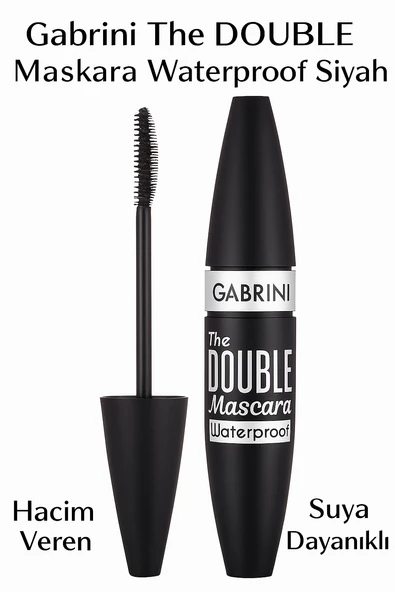 Gabrini The Double Maskara Ekstra Hacim & Uzatma Etkili ürün görseli 1