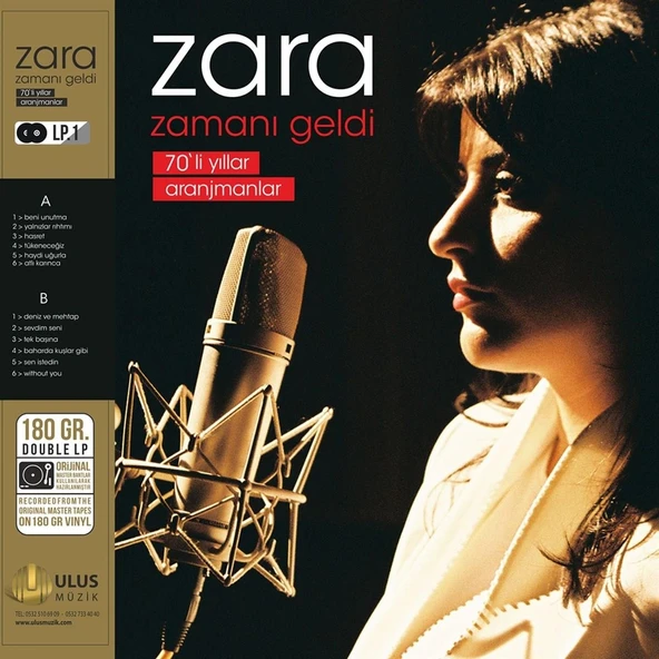 Zara Zamanı Geldi - 2 Plak ürün görseli 1