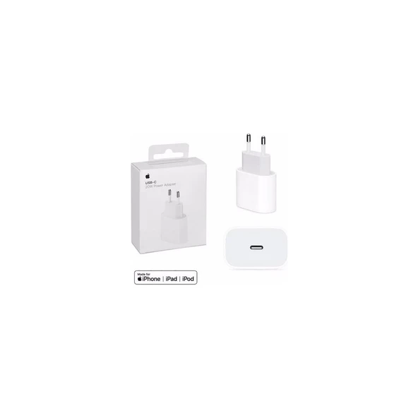 Apple iPhone 20W Usb-C Şarj Cihazı Aleti Adaptör Başlık ürün görseli 1