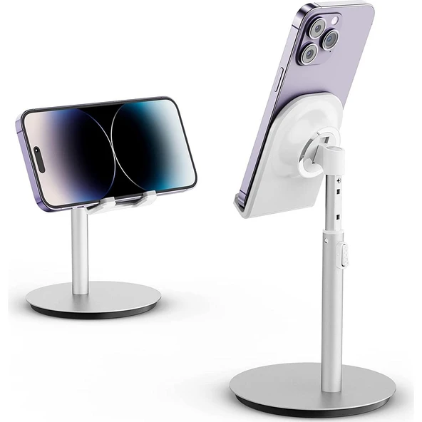 Bix Saıjı S1 Plus Masa Için Cep Telefonu & Tablet Standı, Ayarlanabilir Yükseklik Açısı, Iphone, Ipad, Samsung Vb. Tüm 4''-11''ekranlar Için Uyumludur. ürün görseli 1