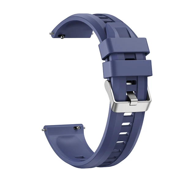 Amazfit Pace ZNTH KRD-148 22mm Silikon Kordon - Starlight - Resim 4
