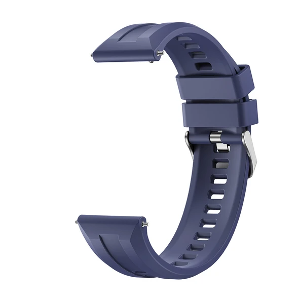 Amazfit Pace ZNTH KRD-148 22mm Silikon Kordon - Starlight - Resim 5