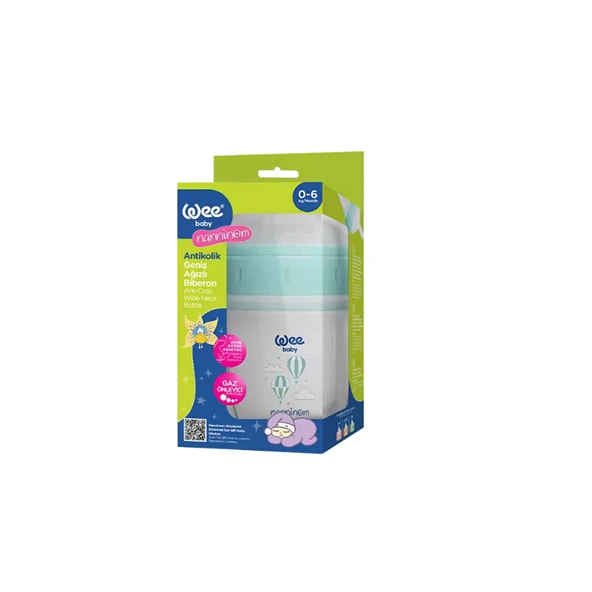 Wee Baby Nanninom Antikolik Biberon 0-6 ay 150 ml ürün görseli 1
