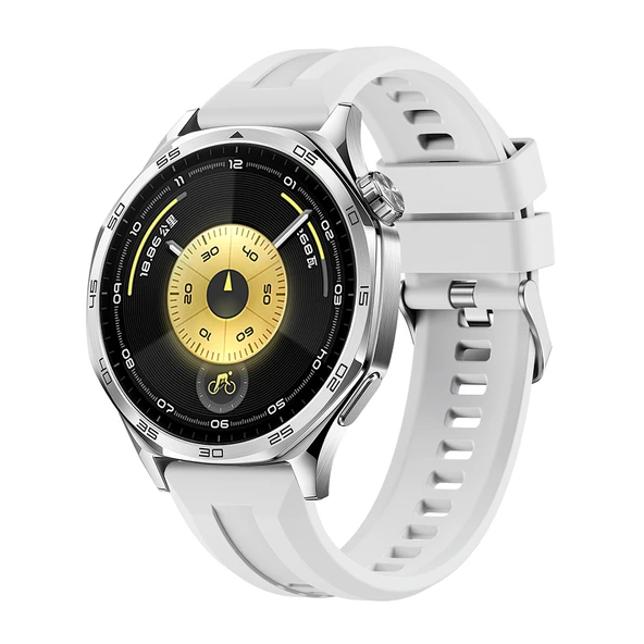 Huawei Watch GT 3 46mm ZNTH KRD-148 Silikon Kordon - Beyaz ürün görseli 1