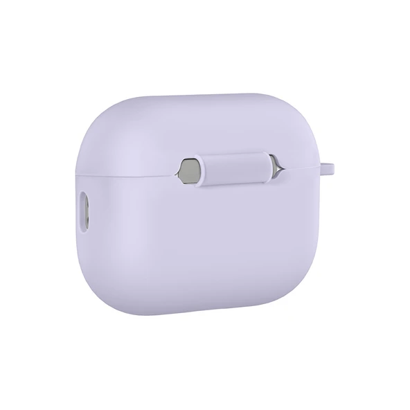 Airpods Pro 3 ZNTHStandart Silikon Kılıf - Mor - Resim 7