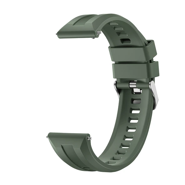 Amazfit Pace ZNTH KRD-148 22mm Silikon Kordon - Starlight - Resim 3