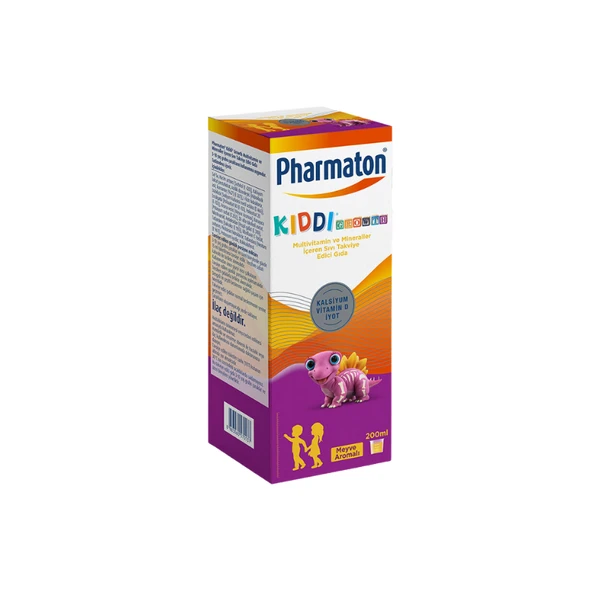 Pharmaton Kiddi Growth Multivitamin Şurup 200 ml ürün görseli 1