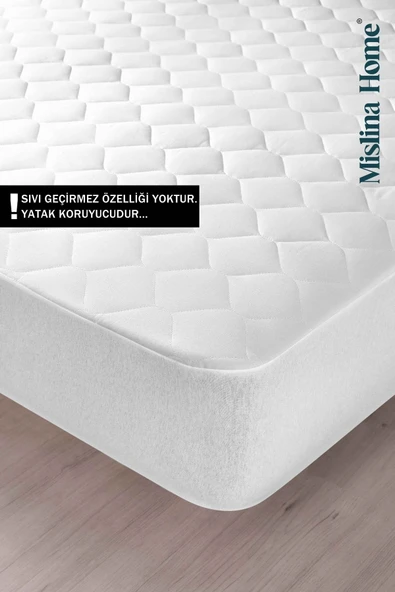 Mislina Home Kapitone Eko Bebek Yatak Koruyucu Fitted 60x120 ürün görseli 1