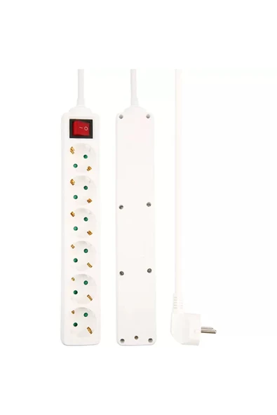 Philips Sps1060a/513500w 16a 6'lı Priz - 2 Mt - Resim 3