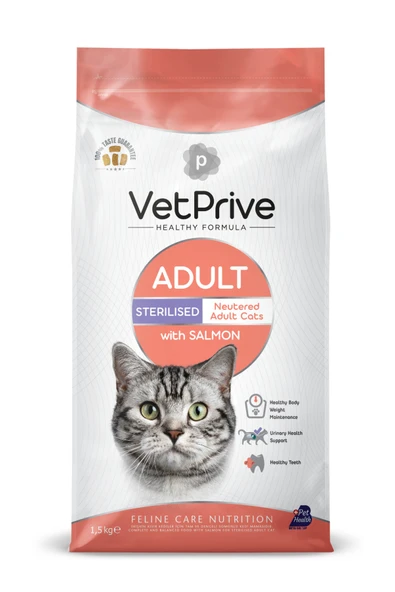 Sterilised Somonlu Kısır Kedi Maması 1.5 Kg ürün görseli 1