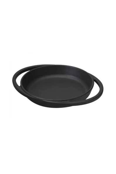 Lava Döküm Demir Kulplu Yuvarlak Tava Çap (Ø) 16 cm ürün görseli 1
