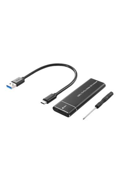 Bluesery Rw-m2 Usb-type-c 3.1 Nvme M-key Pci M.2 10 Gbps Taşınabilir Ssd Hard Disk Kutusu ürün görseli 1