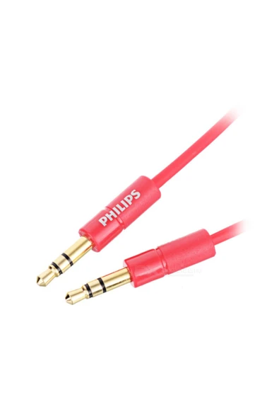 Philips Swr2102/93 3.5 Mm Jack Spiral Aux Ses Kablosu - 1 Mt ürün görseli 1