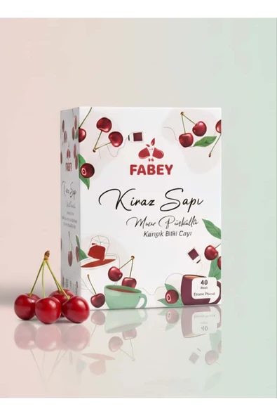 esfabey Kiraz Saplı Mısır Püsküllü Karışık Bitki Çayı 40 Adet ürün görseli 1