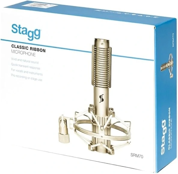 STAGG SRM70 RİBBON MİKROFON ürün görseli 1
