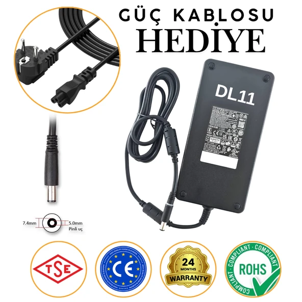 Casper ile Uyumlu Excalibur G750  Adaptör, 19.5v 11.8a 230w Şarj Aleti ürün görseli 1