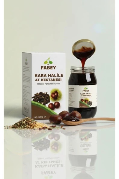 esfabey Kara Halile At Kestanesi Bitkisel Karışımlı Macun 420gr ürün görseli 1