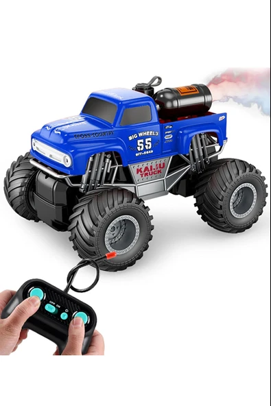 Gokidy Rc Pickup Truck Duman Atan Işıklı Uzaktan Kumandalı Araba 1:16 ürün görseli 1