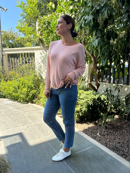Likralı Mom Jean - Resim 9