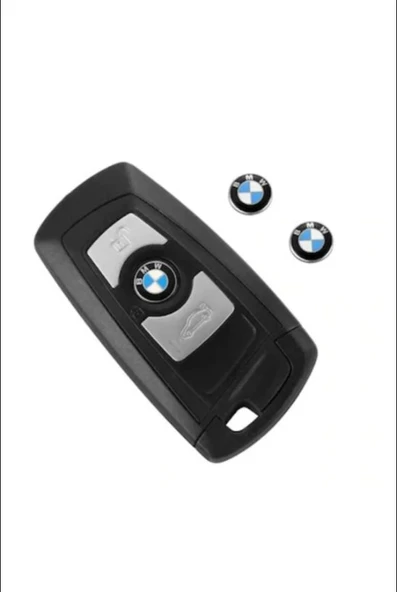 BMW İçin Araç Anahtar Logo Amblemi (11mm)  4 Adet DAMLA ETİKET ürün görseli 1