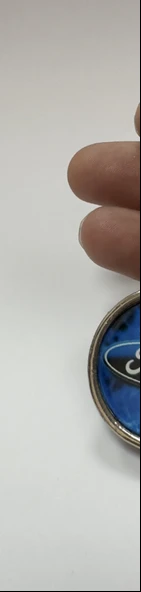 Ford Logolu Damla Metal Anahtarlık Çift Yönlü (1 ADET) ürün görseli 1