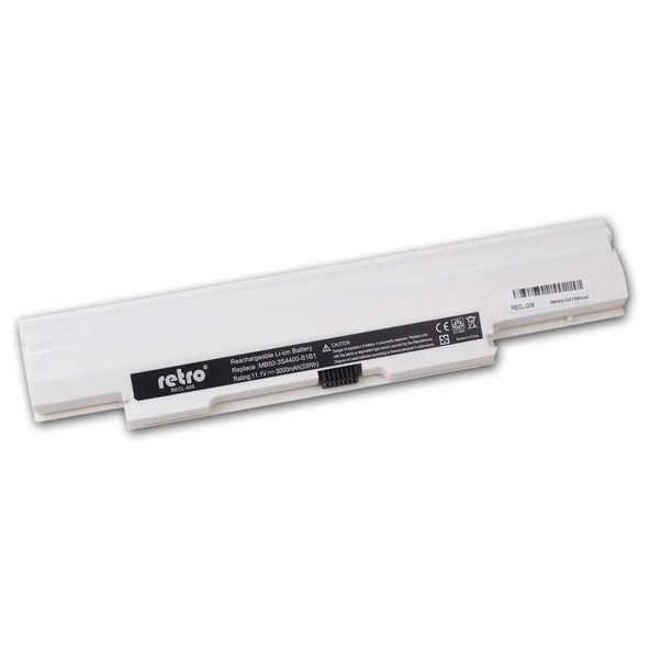 Casper ile Uyumlu Nirvana NB 15.6 EC-MB5X, MB55II1, CMF.2670 Pil -3 CELL Batarya Beyaz ürün görseli 1