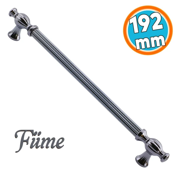 Mobilya Mutfak Dolabı Çekmece Dolap Kapak Kulpu Kulbu Füme (192 MM-192.2 CM) Metal Kulpları ürün görseli 1