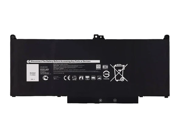 Dell ile Uyumlu Latitude L5310 2-in-1  Batarya Pil - 4 Cell ürün görseli 1