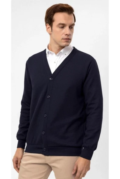 EXCULUSİVE SMART CASUAL DÜĞMELİ HIRKA - Resim 7
