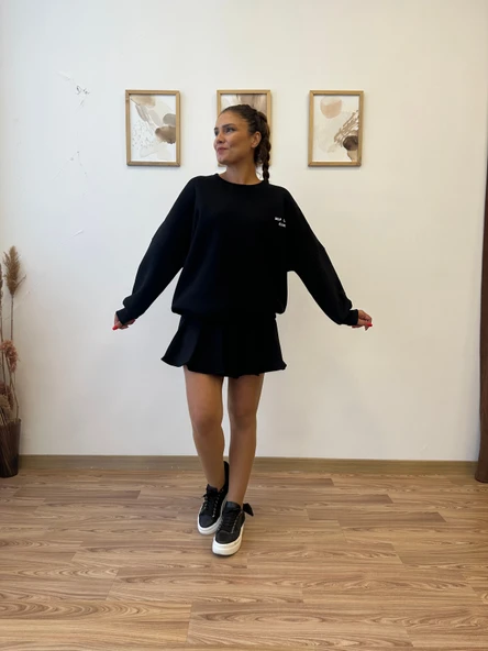 Etekli Sweat Takım - Resim 5