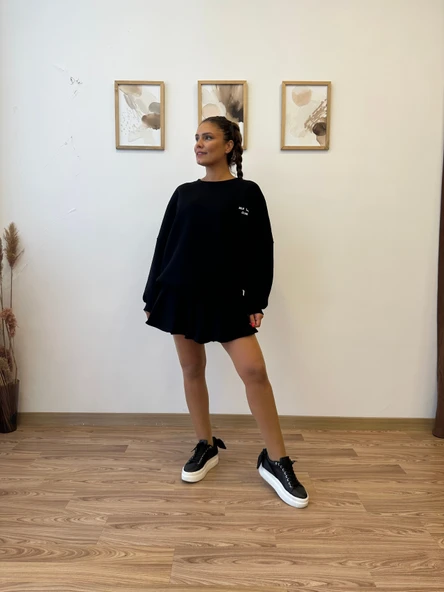 Etekli Sweat Takım - Resim 6
