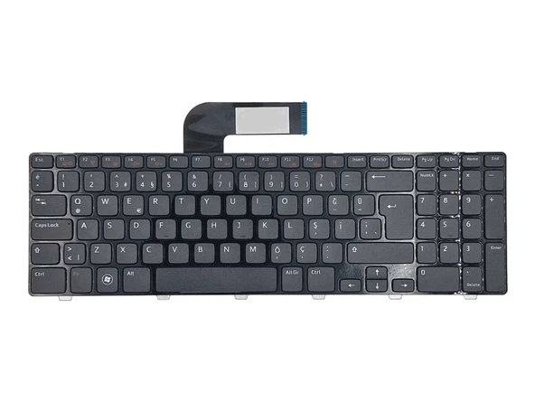 Dell Inspiron N5010 ile Uyumlu Notebook Klavyesi - Siyah - TR ürün görseli 1