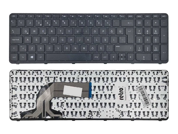 Hp 719853-141 ile Uyumlu Notebook Klavyesi - Siyah - TR ürün görseli 1