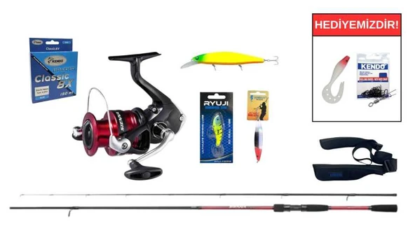 Shimano Sienna Spinning EVA 2,69m&Shimano Sienna 4000 FG Spin Seti ürün görseli 1