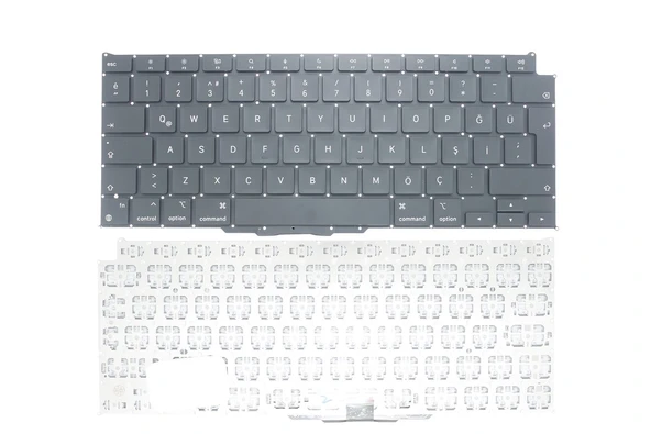 Apple MacBook Air A2337 (2020) ile Uyumlu Notebook Klavye - Siyah - TR - Büyük Enter ürün görseli 1