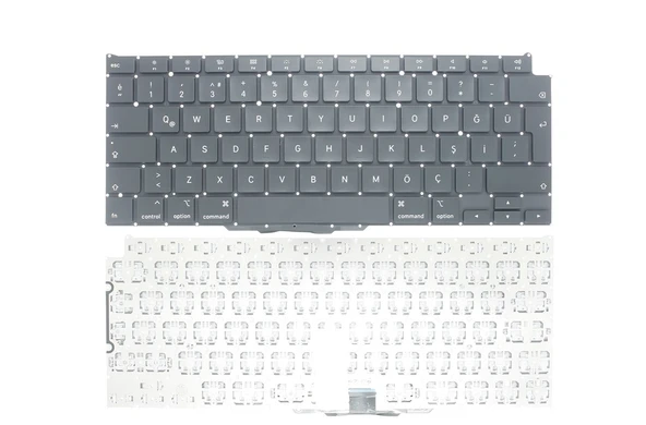 Apple MacBook Air A2179 (2020) ile Uyumlu Notebook Klavye - Siyah - TR - Büyük Enter ürün görseli 1