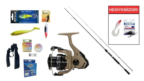 Shimano FX XT 2,70m 14-40g&Okuma Outrax OR-4000SGA 1+1BB Spin Seti ürün görseli 1