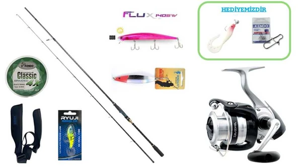 Ryuji Terminator 270 cm 4–35 gr & Daiwa Strikeforce 4000B Spin Seti ürün görseli 1
