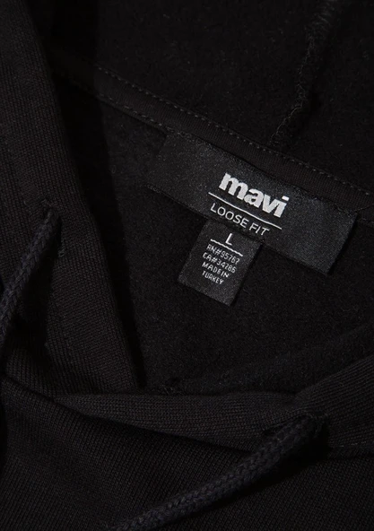 Mavi 0S10397 Baskılı Erkek Kapüşonlu Sweatshirt - Resim 8