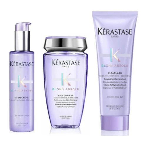 Blond Absolu Bain Lumiere 250 ml& Cicaplasme Serum 150 ml & Cicaflash 250 ml ürün görseli 1