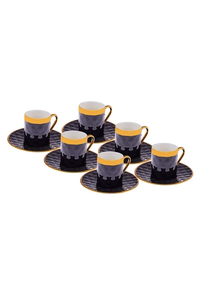 Bengi 6 Kişilik Kahve Fincan Takımı 90 ml ürün görseli 1