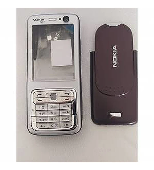 PTTAVM: Nokia N73 Telefon Kapağı (Gri)