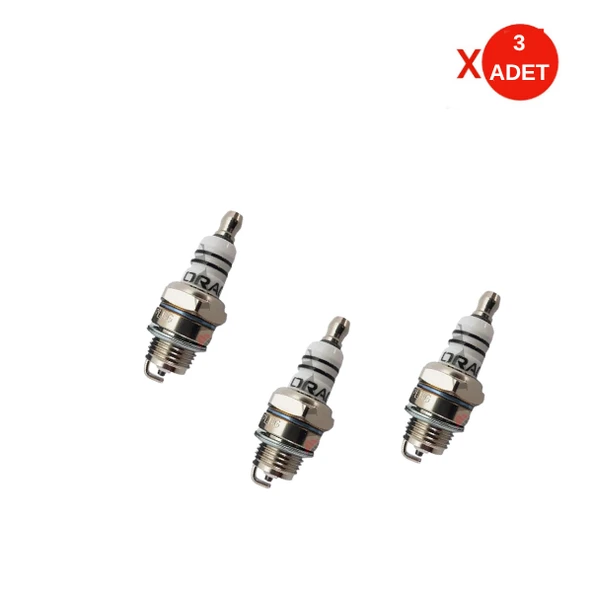 Orac L7T İki Zamanlı Motor Bujisi 3 Adet Set – Universal Uyumlu ürün görseli 1