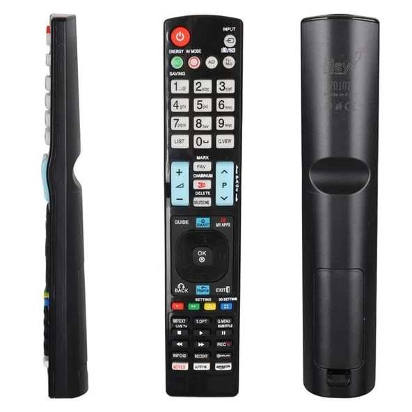 70107 RM L930+3 Küçük Kalip LG Universal LCD LED TV Kumanda ürün görseli 1