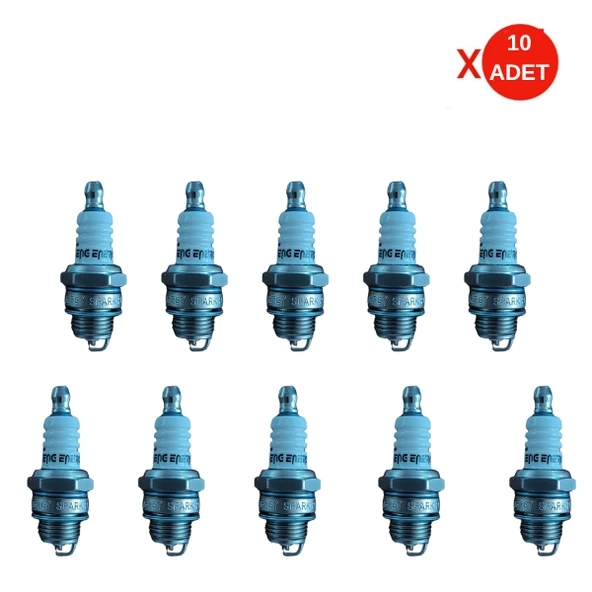 Energy L7TC İki Zamanlı Motor Bujisi 10 Adet Set – Universal Uyumlu ürün görseli 1