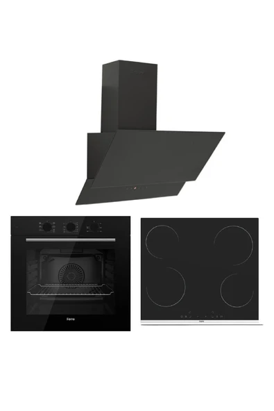 Ferre Flowart Serisi (QBL62CS MS261 Elektirikli Ocak SFMM 600) ürün görseli 1