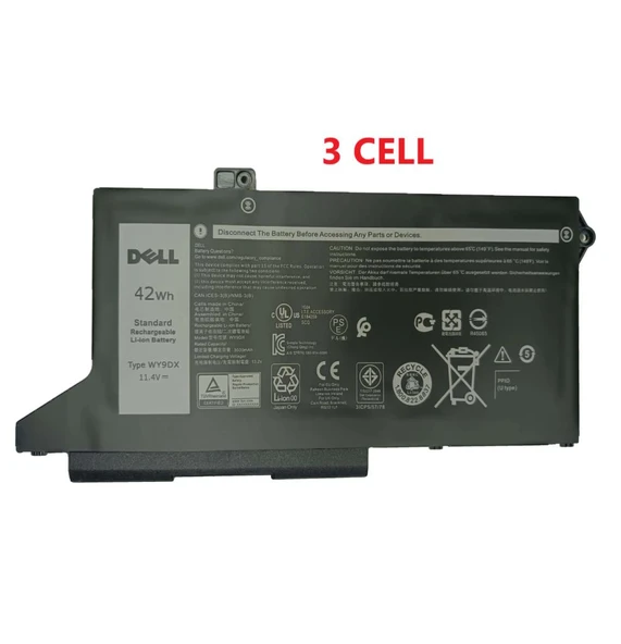 Dell Latitude 5520 Batarya Pil 3 Cell Orijinal ürün görseli 1