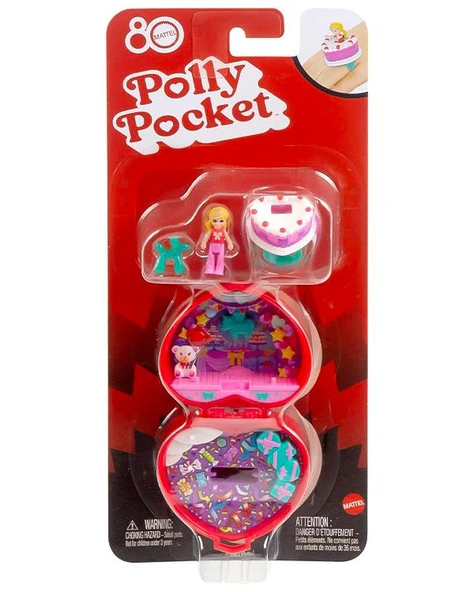 Polly Pocket 80. Yıl Yüzük Kutusu Oyun Seti JGK21 ürün görseli 1